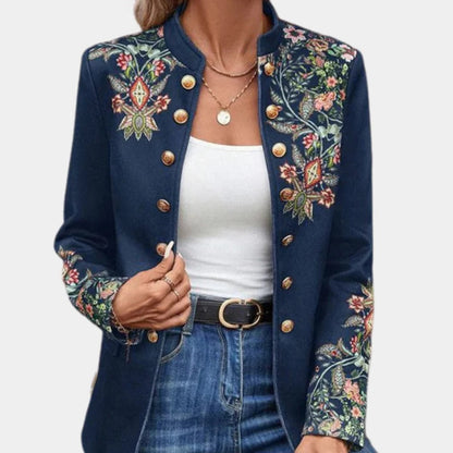 Women's Floral Blazer