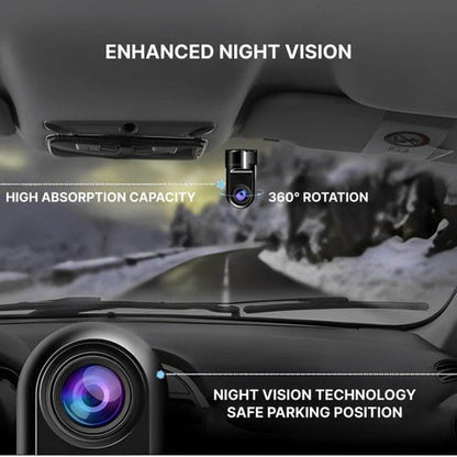 Car Dashcam with Surveillance Camera