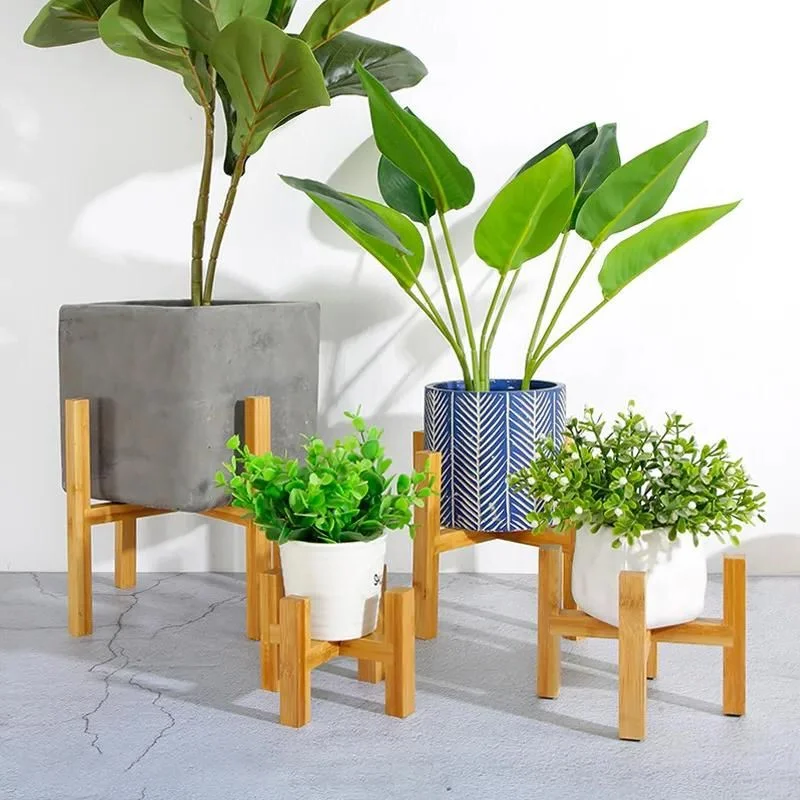 Wooden Plant Pot Trays