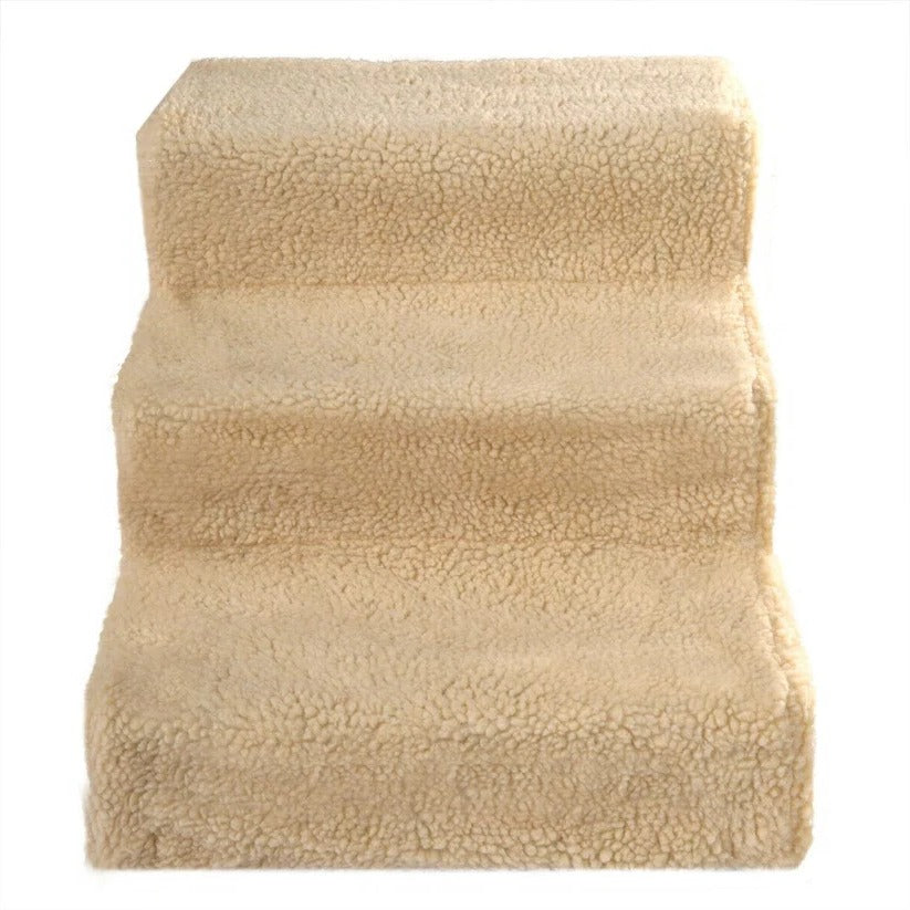 3 Step Portable Dog Stairs For Tall Bed