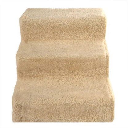 3 Step Portable Dog Stairs For Tall Bed