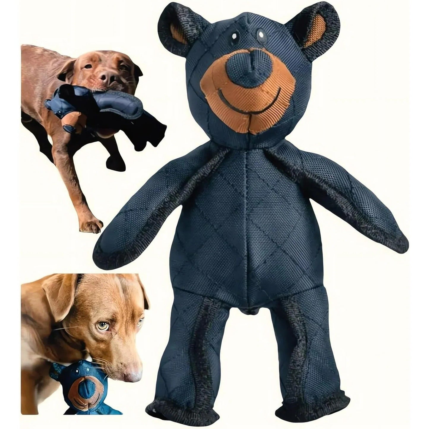 Indestructible & Interactive Bear Dog Toys For Heavy Chewers