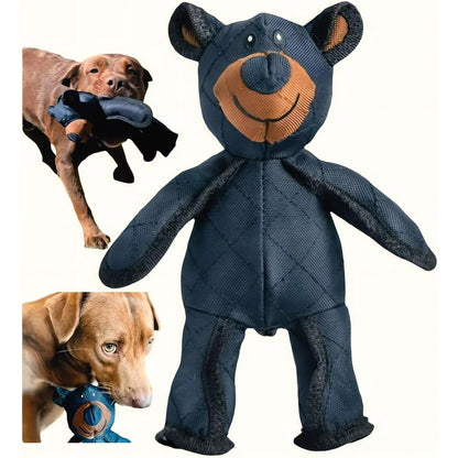 Indestructible & Interactive Bear Dog Toys For Heavy Chewers