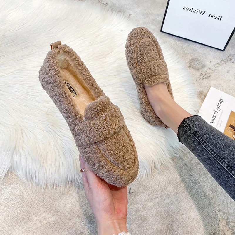 Plush Slipper Shoes