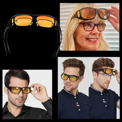 Night driving clarity glasses