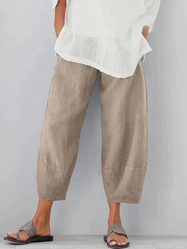 Women's Linen Leisure Pants