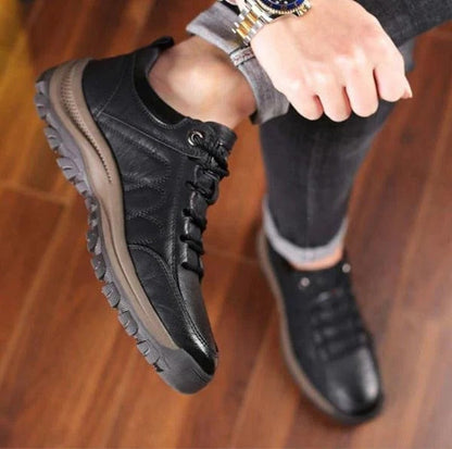 MEN'S ORTHOPEDIC LEATHER SHOES