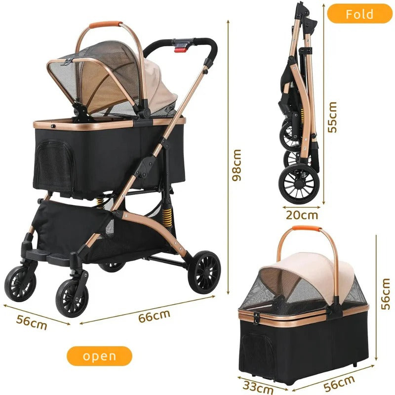 Dog Stroller & Transport Box