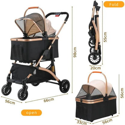 Dog Stroller & Transport Box