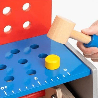 Exclusive Kids Pretend Play Realistic Work Tool Bench Toy