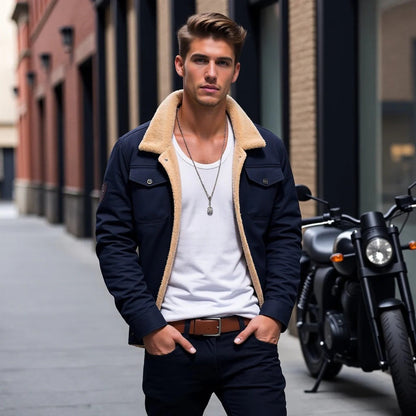 Vintage Bomber Jacket for Men