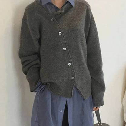 Cashmere Jacket With Button Details