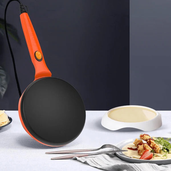 Fast Prep Non-Stick Crepe Maker Griddle Pan Machine