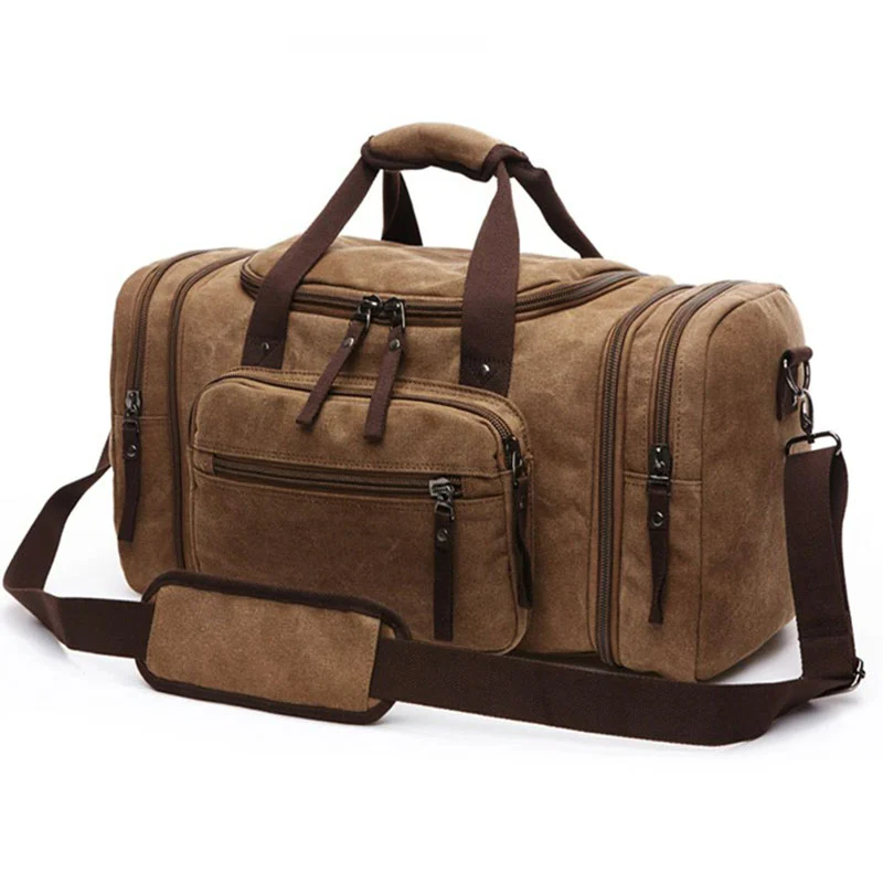 Large Capacity Canvas Travel Bag