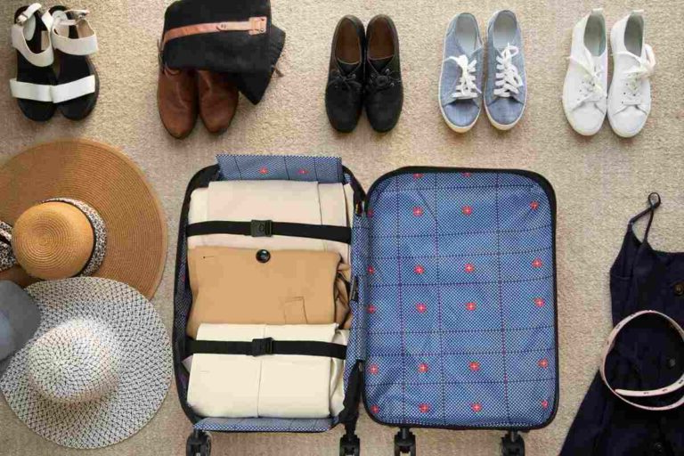 360° Foldable Travel Suitcases with Wheels