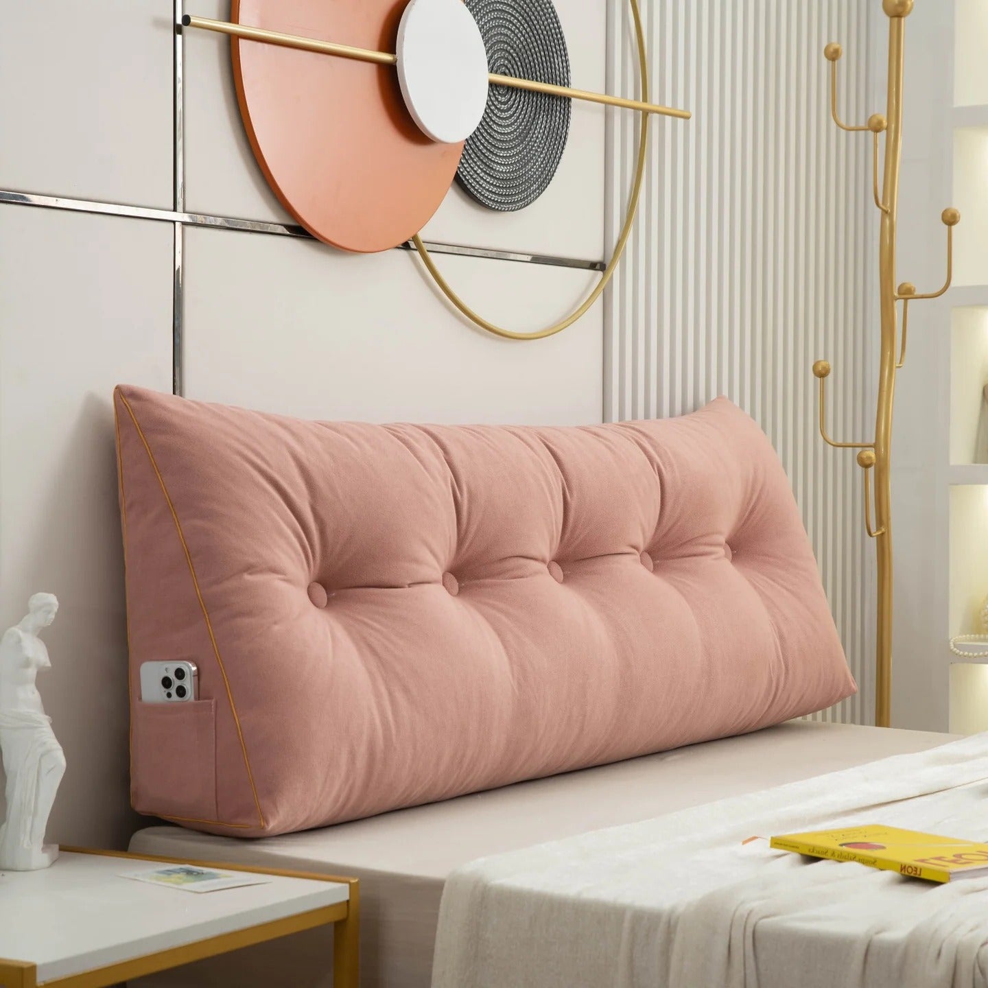 Luxury Chic Wedge Pillow