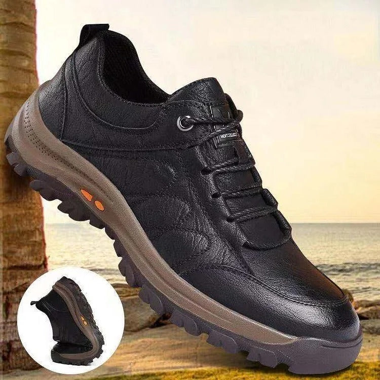 Men’s Casual Hand Stitching Arch Support & Non-slip Breathable Shoes