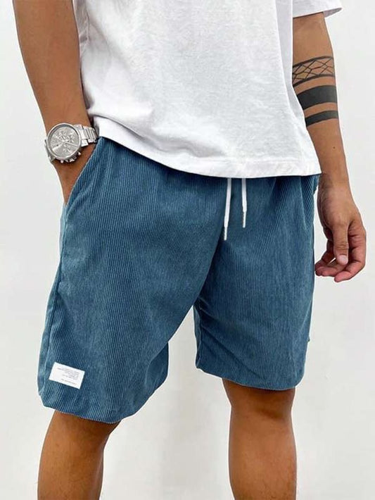 Men's Corduroy Leisure Shorts