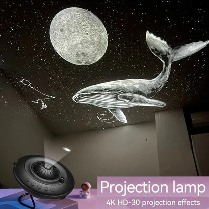 Galaxy Projector with Planetarium Effects for Home Theater, Kids Room, and Night Sky Ambiance