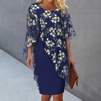Elegant Floral Dress For Women
