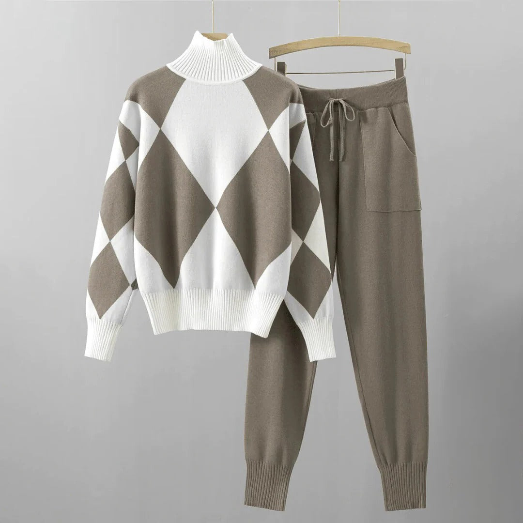 Warm Sweater and Pants Set