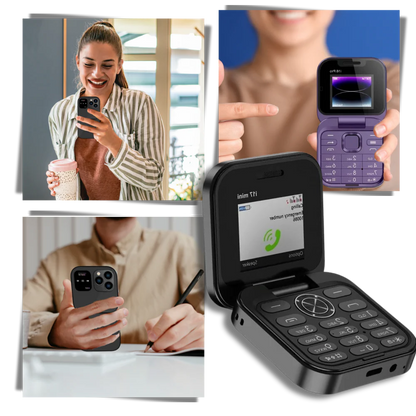Dual Sim Small Folding Cell Phone
