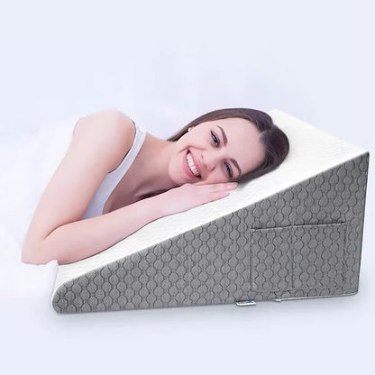 Triangle Memory Foam Wedge Pillow for Sleeping