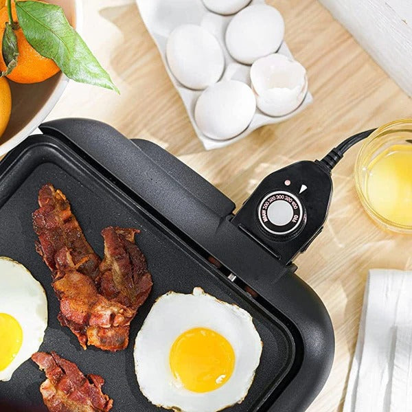 Large Tabletop Home Kitchen Pancake Griddle Maker Machine 24"