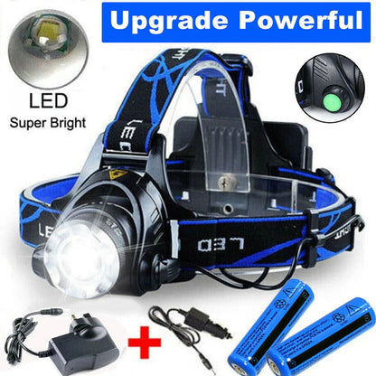 990000LM Rechargeable LED Headlamp