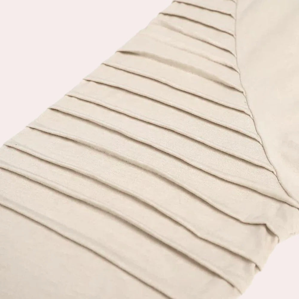 Modern men's sweatshirt with lace-up closure and hood