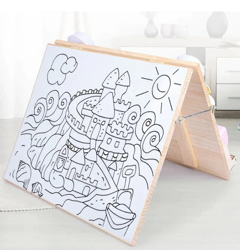 Handmade Montessori Wooden Activity Board