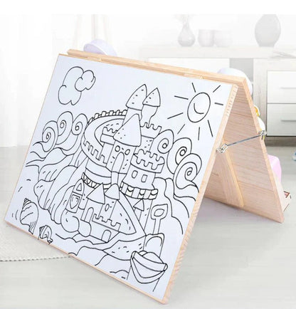 Handmade Montessori Wooden Activity Board