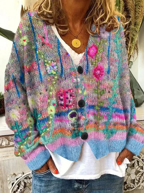 Retro Cardigan For Women