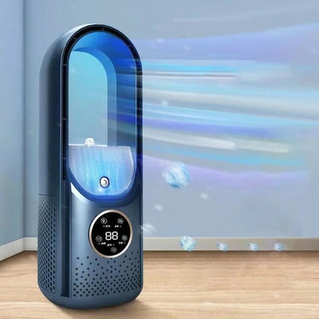 Blade-Free Silent Portable Air Conditioner for Home and Office