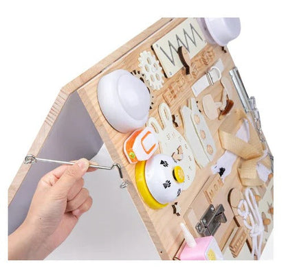 Handmade Montessori Wooden Activity Board