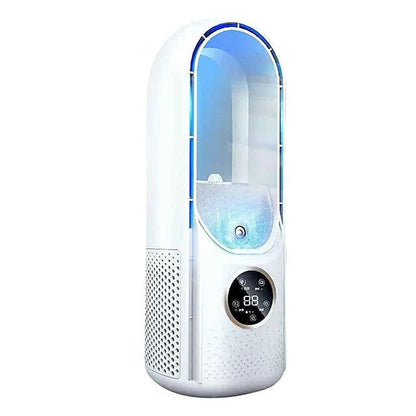 Blade-Free Silent Portable Air Conditioner for Home and Office