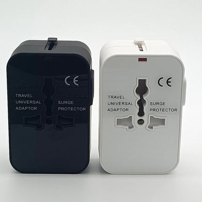 Worldwide Travel Adapter with Dual USB Charging Ports