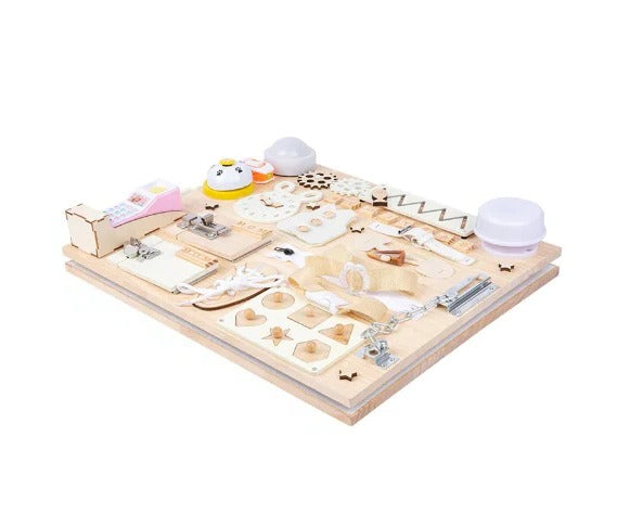 Handmade Montessori Wooden Activity Board