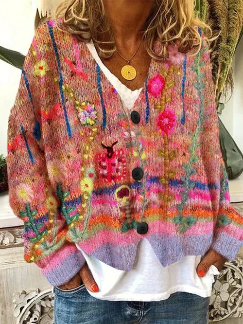 Retro Cardigan For Women