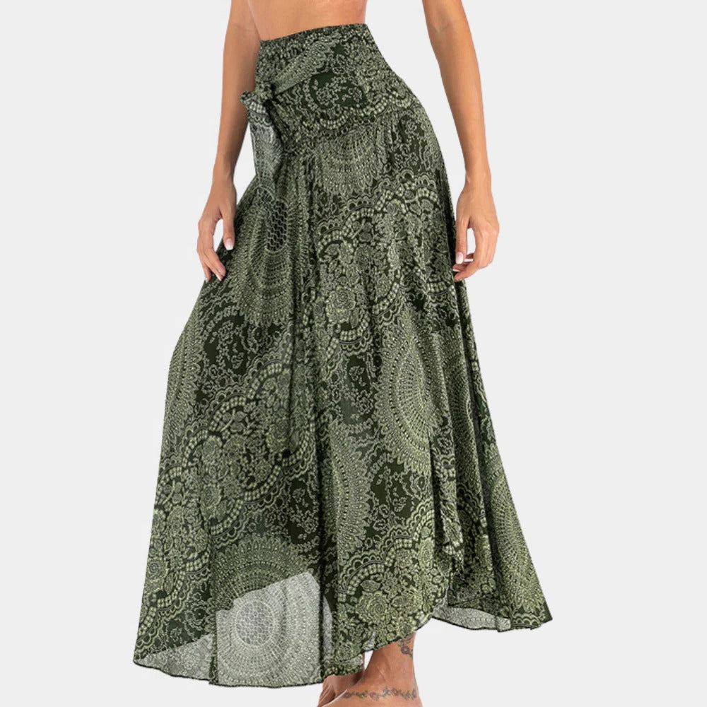 Bohemian Maxi Skirt For Women