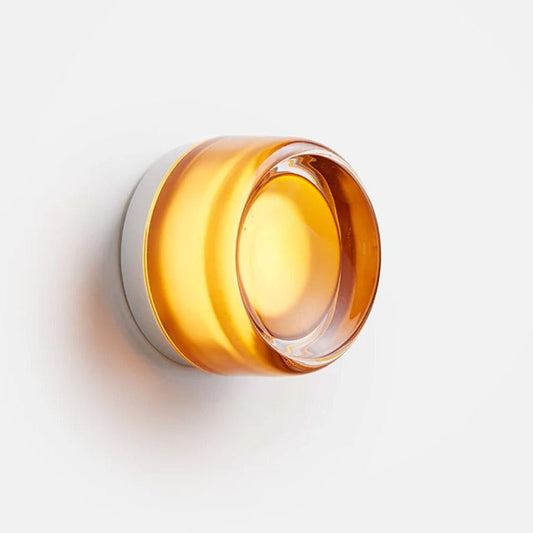 Modern Dimple Glass LED Wall Sconce