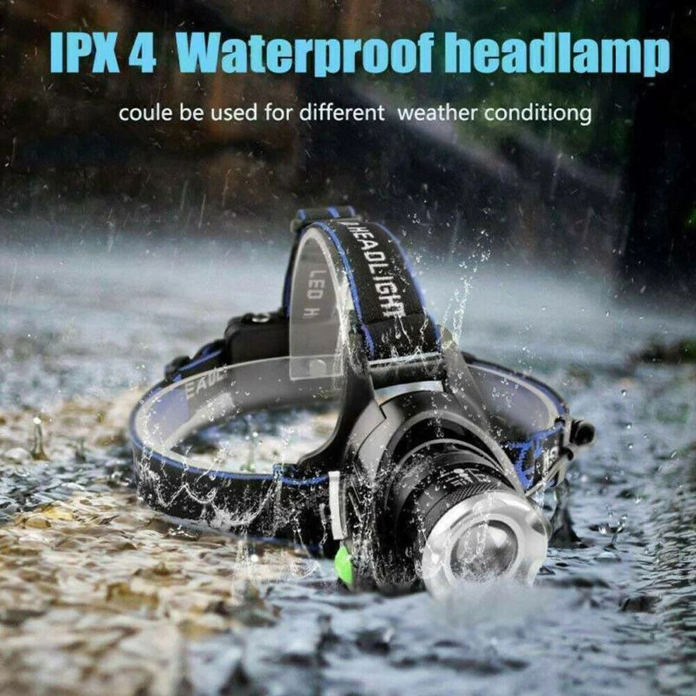 990000LM Rechargeable LED Headlamp