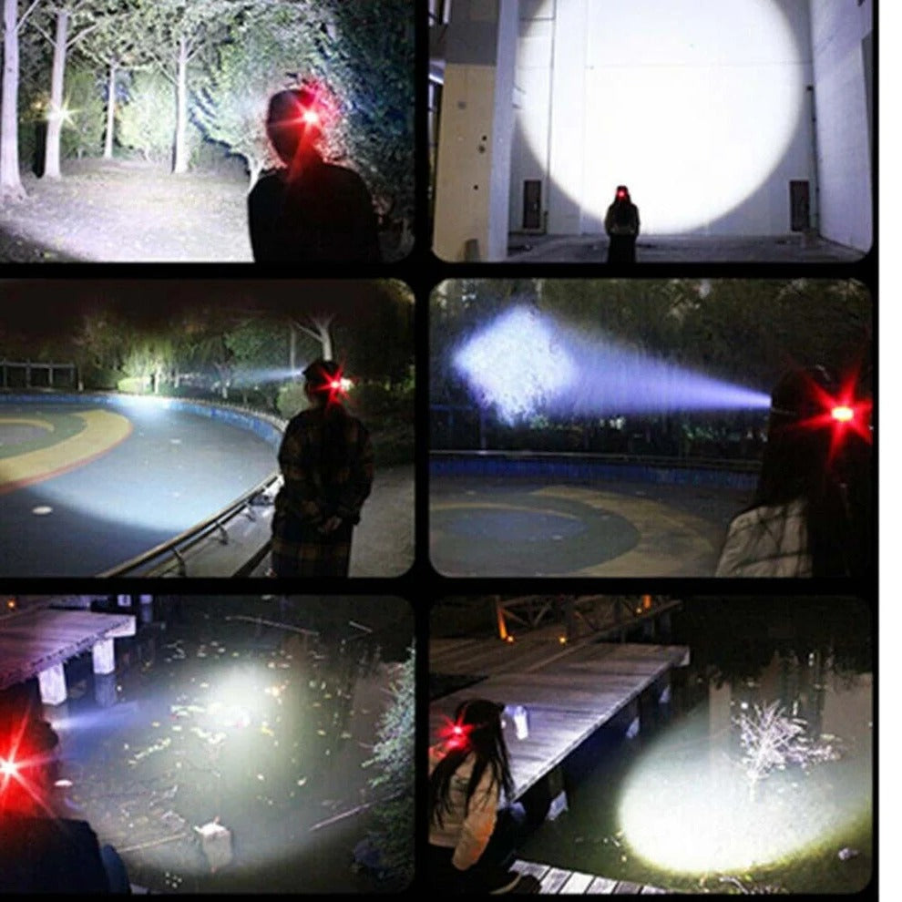 990000LM Rechargeable LED Headlamp