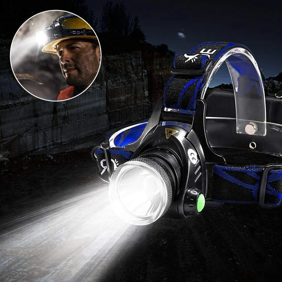 990000LM Rechargeable LED Headlamp