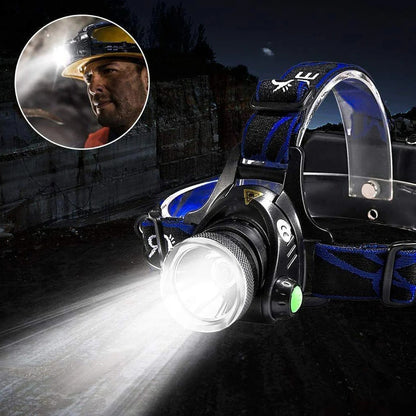 990000LM Rechargeable LED Headlamp