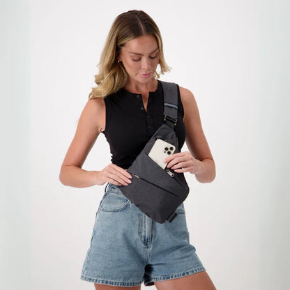 Unisex Anti-Theft Crossbody Bag