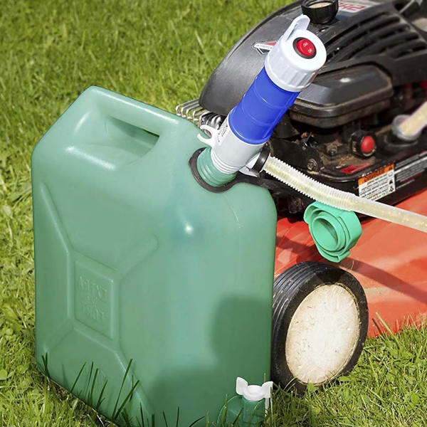 Electric Liquid Transfer Pump & Siphon - Electric Hand Pump, Battery Powered Siphon Pump for Gas, Fuel, Diesel, Water