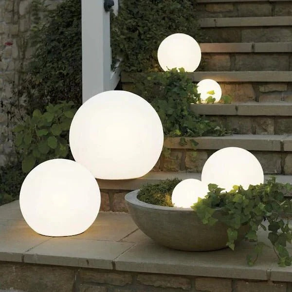 Outdoor Globe Light - Wireless, Weatherproof, 16 Colors LED Sphere light