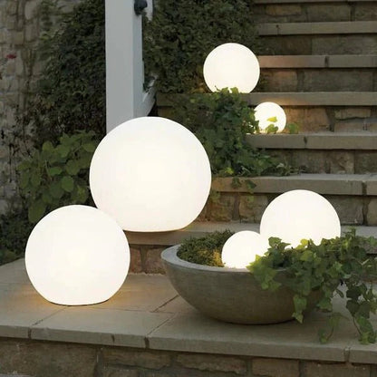 Outdoor Globe Light - Wireless, Weatherproof, 16 Colors LED Sphere light
