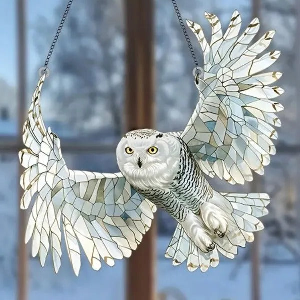 Hummingbird Suncatcher Colorful Window Hanging